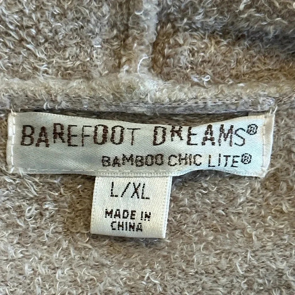 Barefoot Dreams | Bamboo Lite Chic Open Front Drape Cardigan - Picture 5 of 9